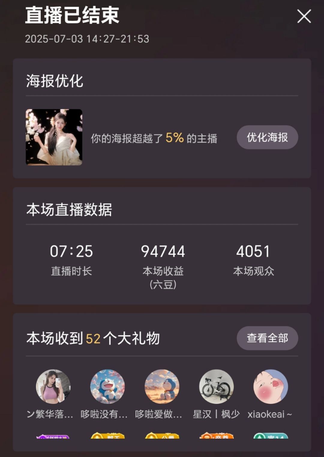 雯子～的主播照片