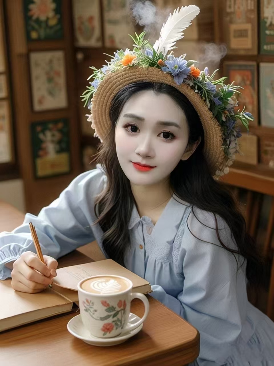 沐橙啊的主播照片
