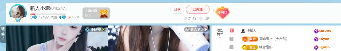 新人小意的图片