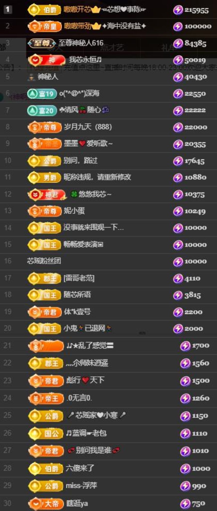 芯瑶❤️爱唱歌～主播图片