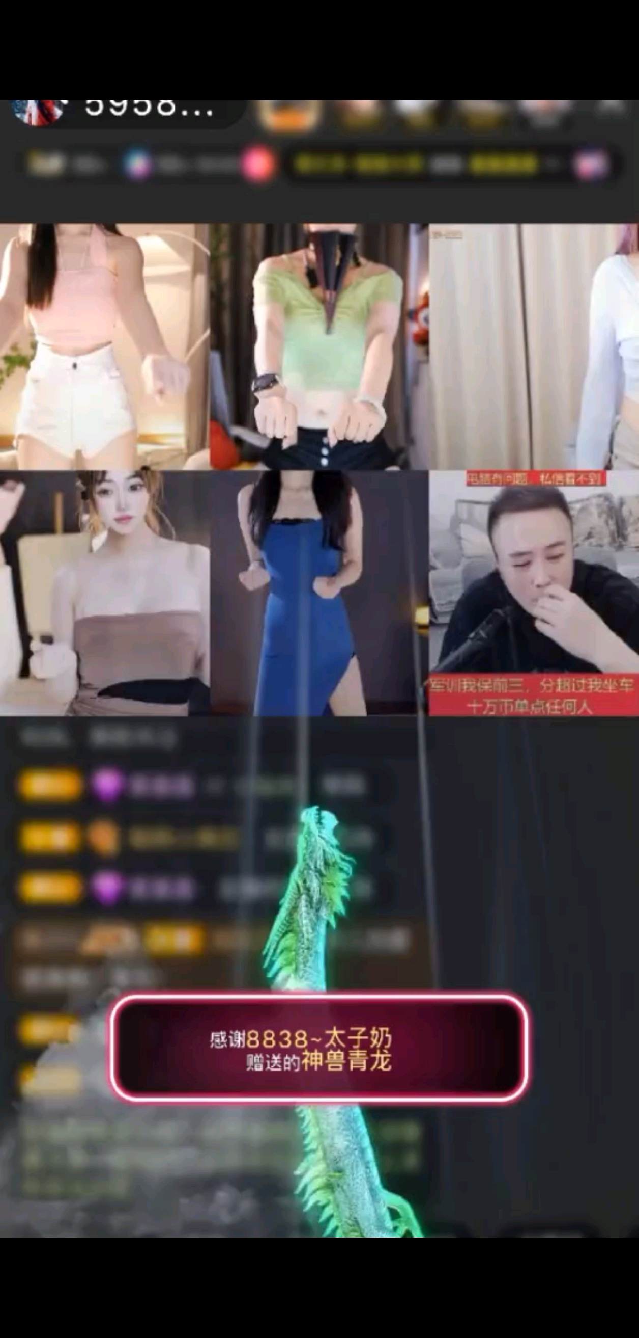 感谢奶总赠送神兽青龙