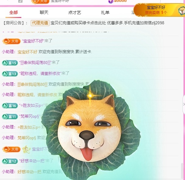 金牌代理❤玲儿❤主播图片