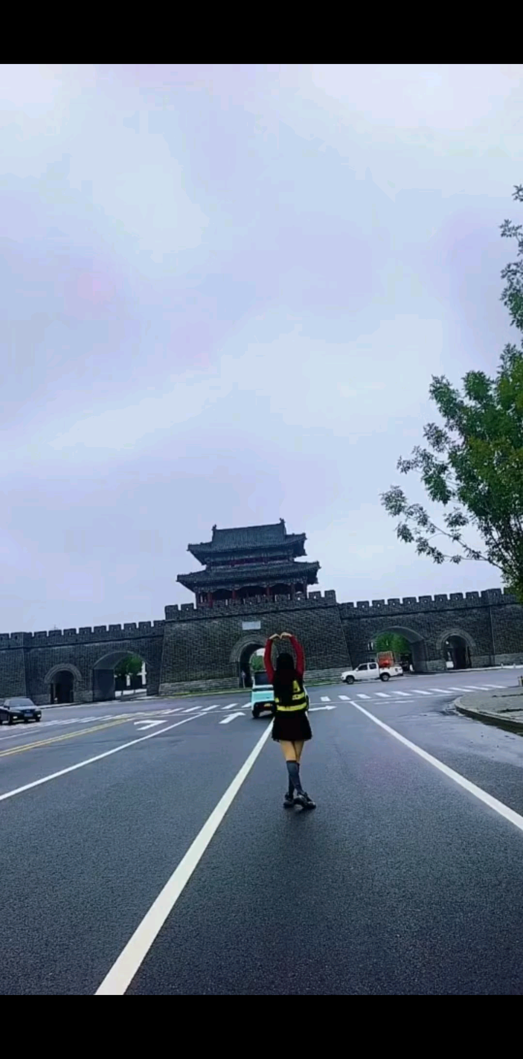 徒步走了4天61公里