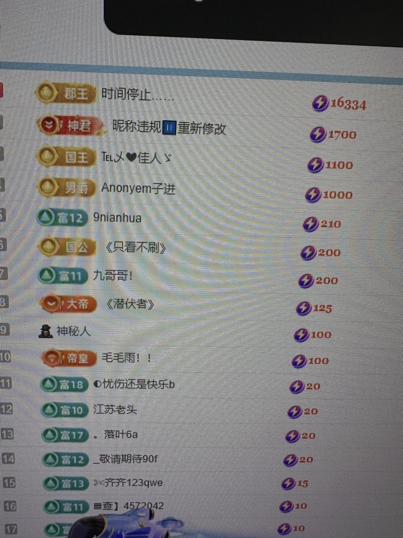 泡芙等光来的主播照片