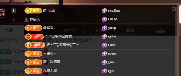 ☆诺熙💞贺初见大帝主播图片
