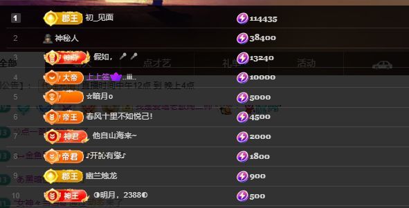 ☆诺熙💞贺初见大帝主播图片