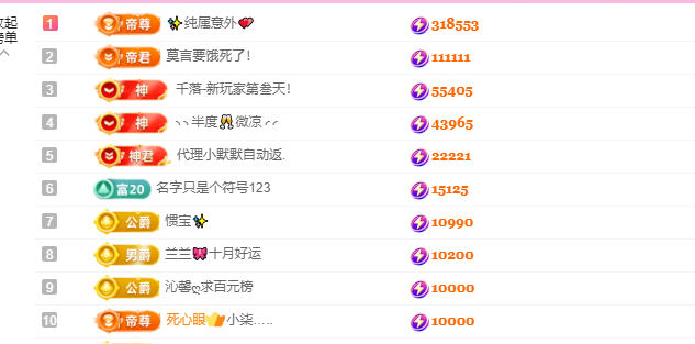 慕顷🍀求佰元榜主播图片