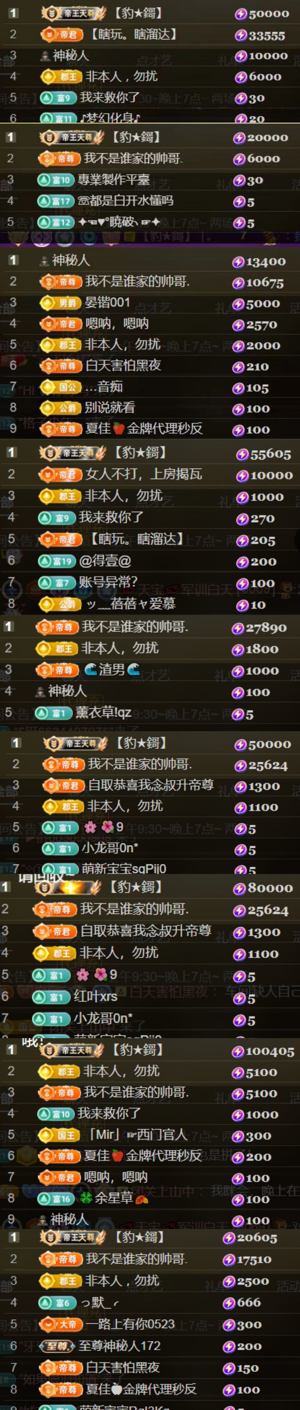 天宝💞11号周年庆主播图片