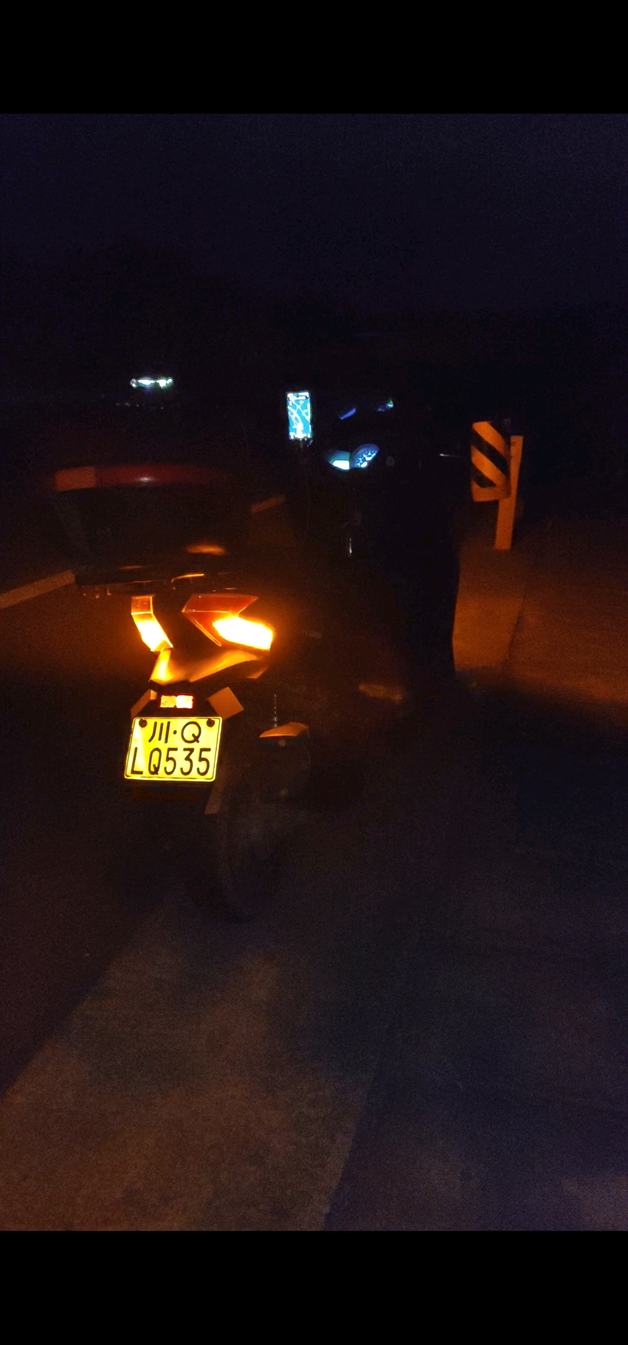 夜间摩旅的生活！