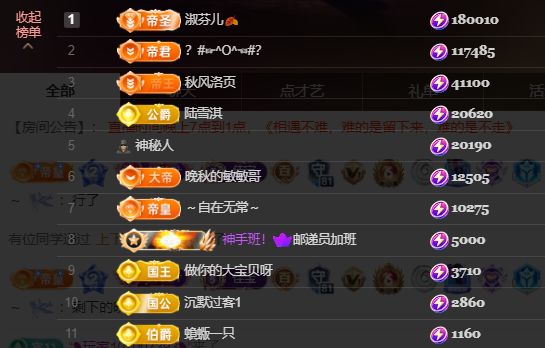 晚秋《求盛典票》主播图片