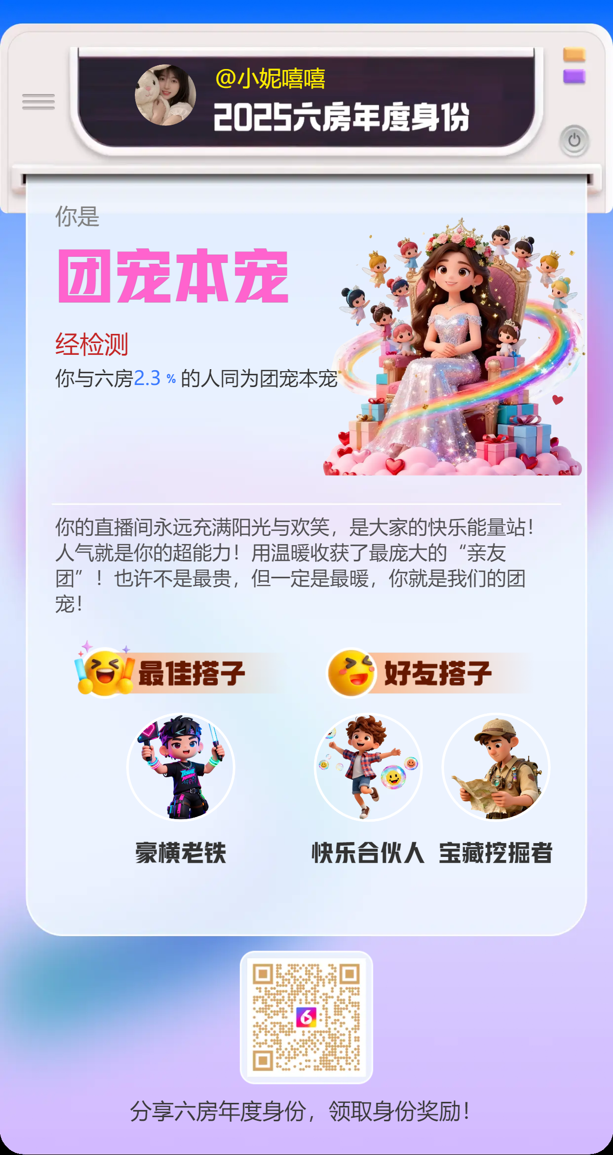 小妮嘻嘻（晚上播）主播图片