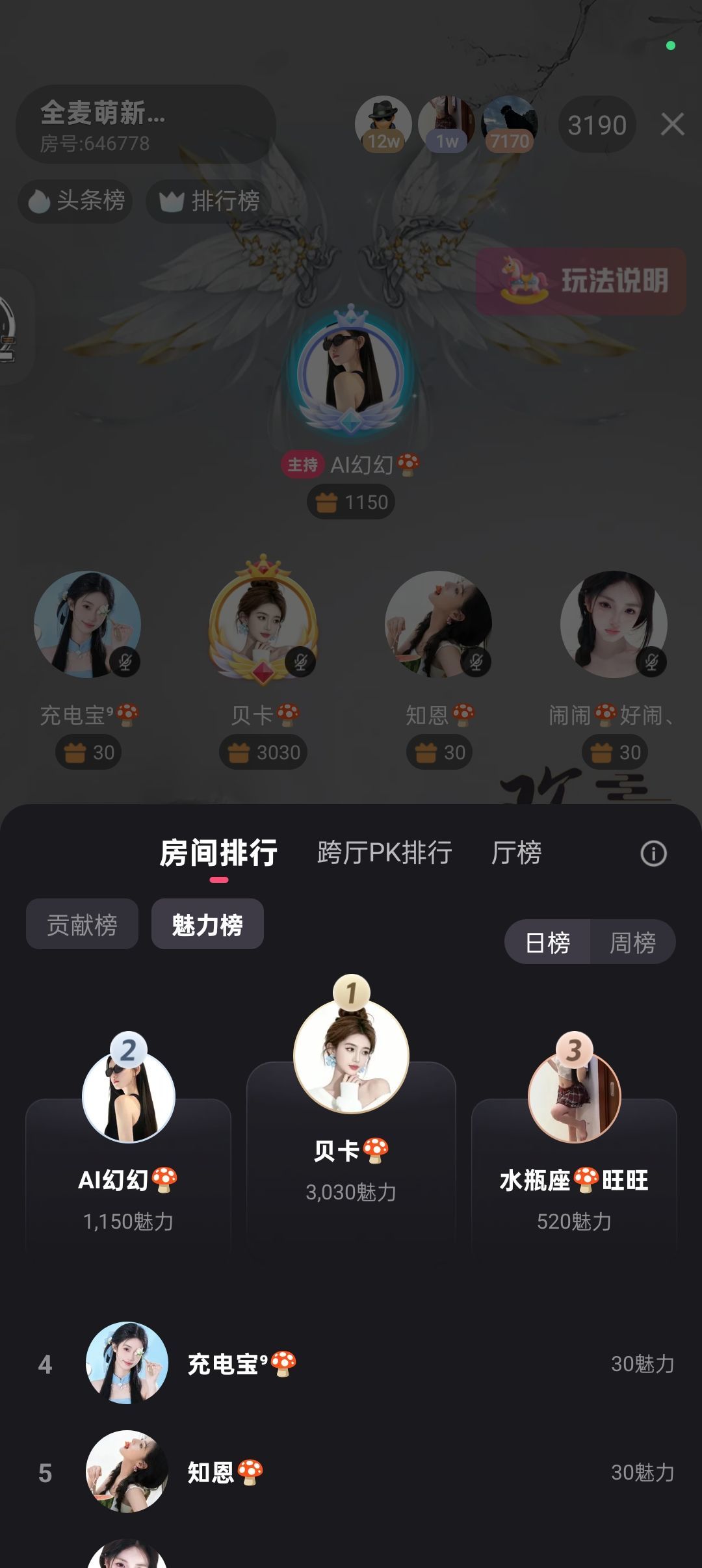 水瓶座🍄旺旺的主播照片