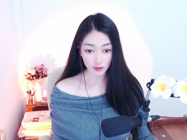 蓝铯~竹叶的图片