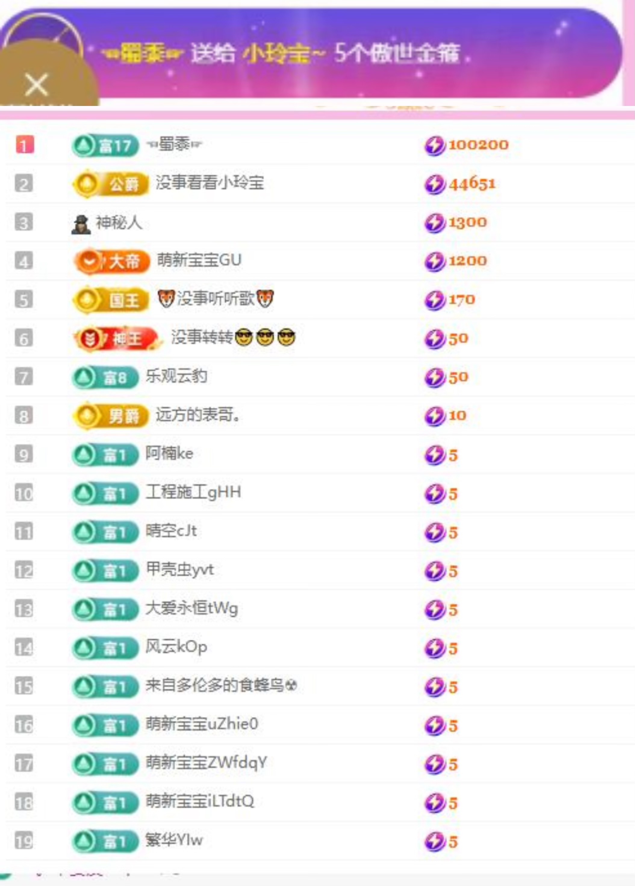 小玲宝~的主播照片