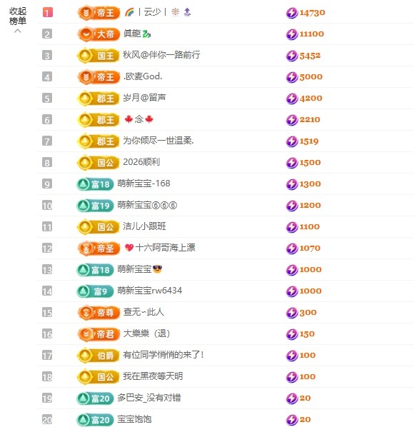 洁儿宝宝吖~主播图片