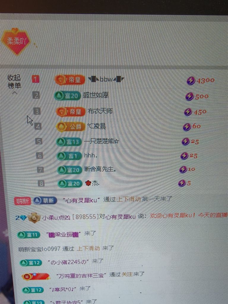 小柔u点凶29号生日的主播照片