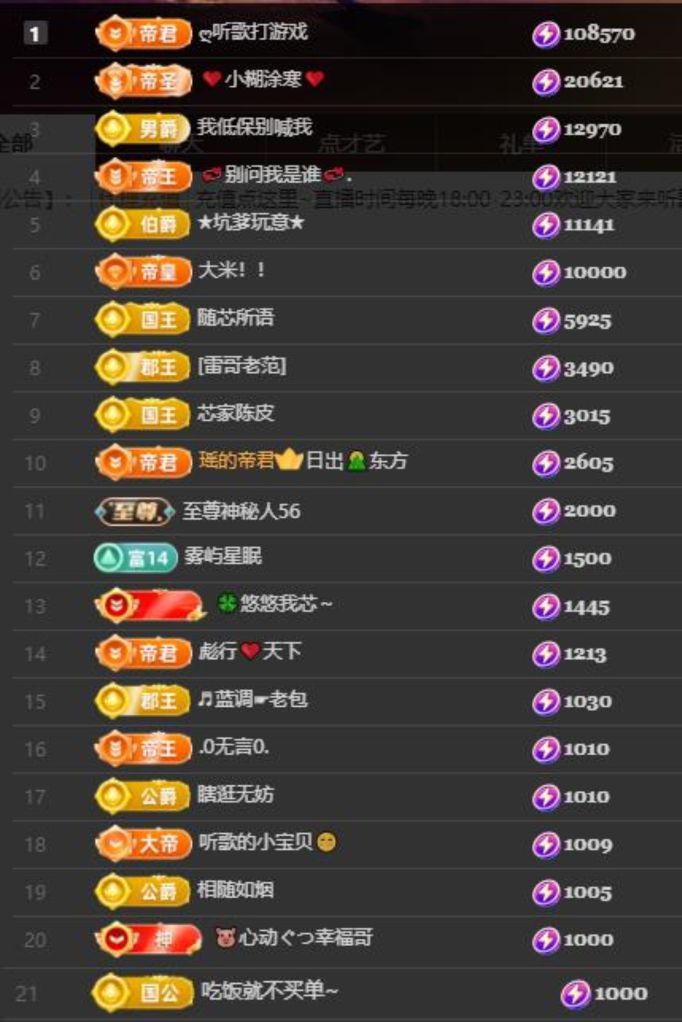 芯瑶❤️爱唱歌～的主播照片