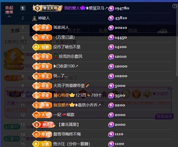 ❥小柒努力播↗的主播照片