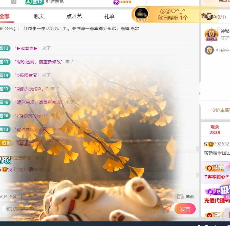 萌新糯米团团主播图片