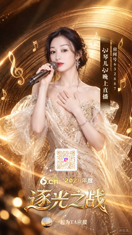 🎶琴儿🎶晚上直播主播照片