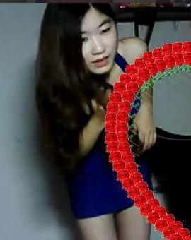 为谁穿婚纱主播照片