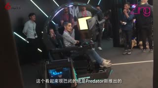 【IFA2018】史上最强电竞椅！Predator Thronos一整个太空座舱，可以放3个27寸屏幕！帅惨了！
