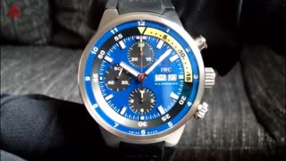 IWC 万国表计计时腕表 向海神致敬开箱全过程详情拍摄