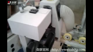 成都森联木线条砂光机生产视频