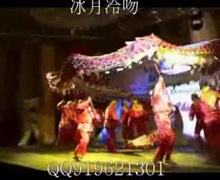 中国传统文化节目舞龙演出表演