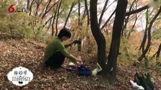 深秋去香山野餐看红叶  17.10.31