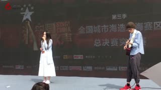 中国新歌声上海总决赛，尹丹虞鹏演绎矜持