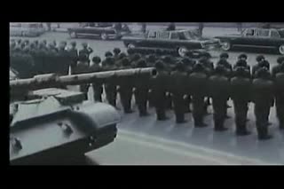 84年的国庆大阅兵珍贵录影曝光