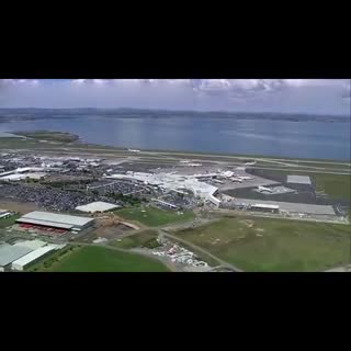 空中拍摄美丽的新西兰