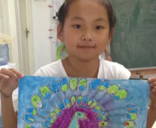 北京山甲少儿美术培训中心-学员心怡精彩作品
