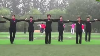 公园广场舞 唱红尘 东方健婉君