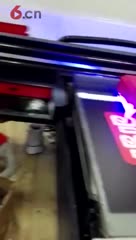 南京上优泽平板打印机瓷砖