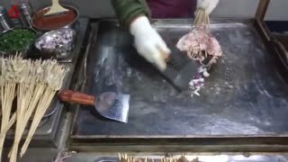 怎样做铁板鱿鱼，自制铁板鱿鱼