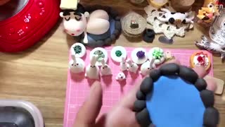 蜡笔小新泡澡摆件 欲罢不能 16.11.17