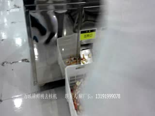 鲜桃去核机-万顷机械