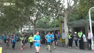 霾克星参与杭州马拉松