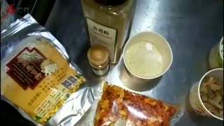 烤面筋酱料做法、烤面筋串沾料的做法