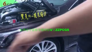 前叶子板贴隐形车衣精细讲解
