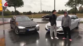 宝马5旅和全新E级旅行车 17.09.14
