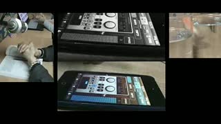 钢尺加杯具加itouch电音翻唱rolling in the deep