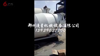 济源小型水泥罐车客户现场