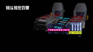 佛山布料机械动画广告陶瓷机械动画广告公司